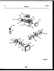 07 - Refrigerator Control Assembly, Damp parts for Frigidaire Refrigerator FPE22VPW1 from AppliancePartsPros.com
