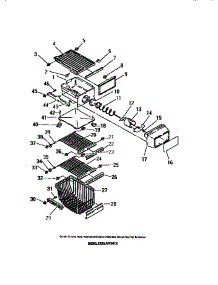 07 - Interior Freezer Compartment parts for Frigidaire Refrigerator FPEM26VWDW0 from AppliancePartsPros.com