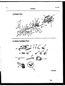 09 - Ice Maker And Installation Parts parts for Frigidaire Refrigerator FPES19TIPW0 from AppliancePartsPros.com