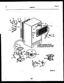 08 - System And Automatic Defrost Parts parts for Frigidaire Refrigerator FPES19TSW0 from AppliancePartsPros.com