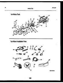 09 - Ice Maker And Installation Parts parts for Frigidaire Refrigerator FPES21TIRL0 from AppliancePartsPros.com