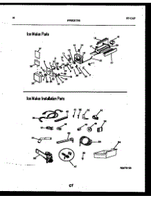 09 - Ice Maker And Installation Parts parts for Frigidaire Refrigerator FPES21TIRL1 from AppliancePartsPros.com