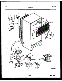 08 - System And Automatic Defrost Parts parts for Frigidaire Refrigerator FPEZ21TRW0 from AppliancePartsPros.com