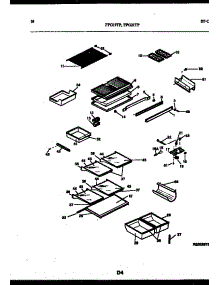 06 - Shelves And Supports parts for Frigidaire Refrigerator FPG19TPW0 from AppliancePartsPros.com