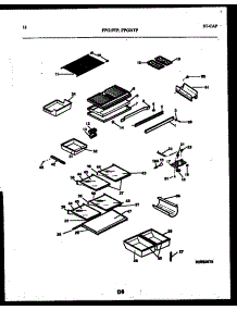07 - Shelves And Supports parts for Frigidaire Refrigerator FPG21TPLL0 from AppliancePartsPros.com