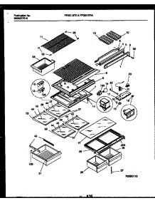 06 - Shelves And Supports parts for Frigidaire Refrigerator FPGC18TAL2 from AppliancePartsPros.com