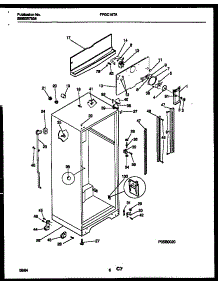 04 - Cabinet Parts parts for Frigidaire Refrigerator FPGC18TAL3 from AppliancePartsPros.com