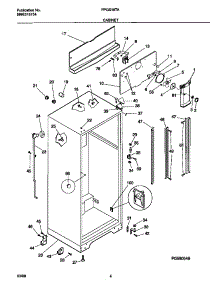 05 - Cabinet Parts parts for Frigidaire Refrigerator FPGS18TAL2 from AppliancePartsPros.com