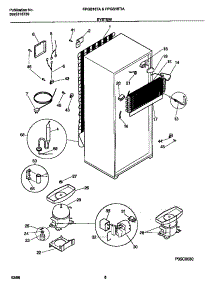 07 - System And Automatic Defrost Parts parts for Frigidaire Refrigerator FPGS18TIAW1 from AppliancePartsPros.com