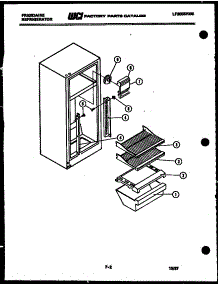 04 - Shelves And Supports parts for Frigidaire Refrigerator FPI11TLAL5 from AppliancePartsPros.com