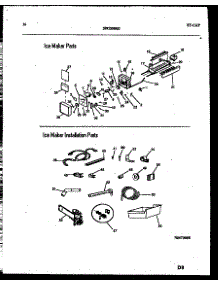09 - Ice Maker And Installation Parts parts for Frigidaire Refrigerator FPW21TIPL0 from AppliancePartsPros.com