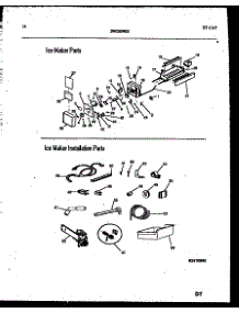 08 - Ice Maker And Installation Parts parts for Frigidaire Refrigerator FPW21TIPW0 from AppliancePartsPros.com