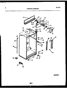 04 - Cabinet Parts parts for Frigidaire Refrigerator FPWE18PLL0 from AppliancePartsPros.com