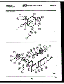 06 - Refrigerator Control Assembly, Damp parts for Frigidaire Refrigerator FPZ19VFH1 from AppliancePartsPros.com