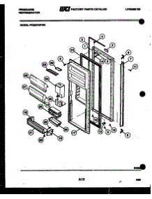 03 - Refrigerator Door Parts parts for Frigidaire Refrigerator FPZ24VWFF0 from AppliancePartsPros.com