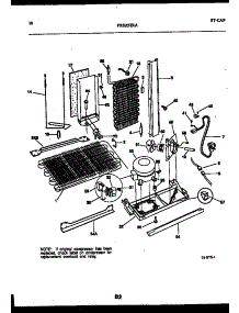 09 - System And Automatic Defrost Parts parts for Frigidaire Refrigerator FRS20HRAD0 from AppliancePartsPros.com