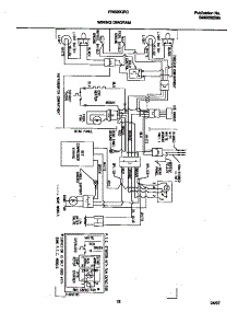 09 - Wiring Diagram parts for Frigidaire Refrigerator FRS20QRCW3 from AppliancePartsPros.com