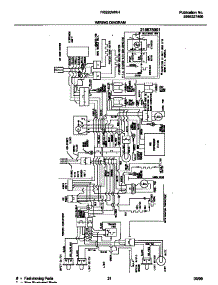 12 - Wiring Diagram parts for Frigidaire Refrigerator FRS20WRHW3 from AppliancePartsPros.com