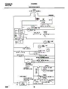 11 - Wiring Diagram parts for Frigidaire Refrigerator FRS20WRHW4 from AppliancePartsPros.com