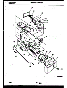 14 - Ice Dispenser parts for Frigidaire Refrigerator FRS22XHAB1 from AppliancePartsPros.com