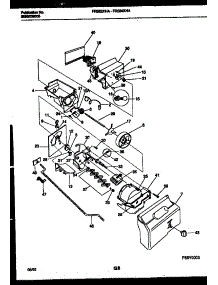 12 - Ice Dispenser parts for Frigidaire Refrigerator FRS22XHAD0 from AppliancePartsPros.com