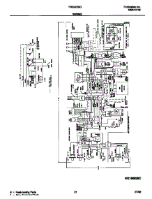 12 - Wiring Diagram parts for Frigidaire Refrigerator FRS22ZRGW0 from AppliancePartsPros.com
