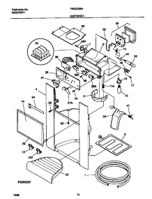 08 - Ice And Water Disp parts for Frigidaire Refrigerator FRS22ZRHD3 from AppliancePartsPros.com