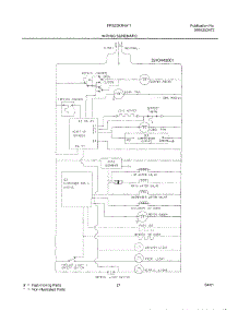 22 - Wiring Schematic parts for Frigidaire Refrigerator FRS23KR4AB0 from AppliancePartsPros.com