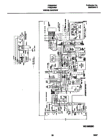 13 - Wiring Diagram parts for Frigidaire Refrigerator FRS24WNFD1 from AppliancePartsPros.com