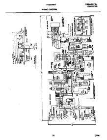 13 - Wiring Diagram parts for Frigidaire Refrigerator FRS24WNFW0 from AppliancePartsPros.com