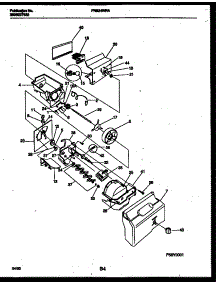 10 - Ice Dispenser parts for Frigidaire Refrigerator FRS24WRAW1 from AppliancePartsPros.com