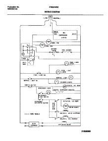 11 - Wiring Diagram parts for Frigidaire Refrigerator FRS24WSCB0 from AppliancePartsPros.com
