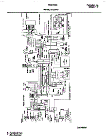 12 - Wiring Diagram parts for Frigidaire Refrigerator FRS24WSCB0 from AppliancePartsPros.com