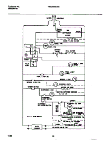11 - Wiring Diagram parts for Frigidaire Refrigerator FRS24WSCB4 from AppliancePartsPros.com