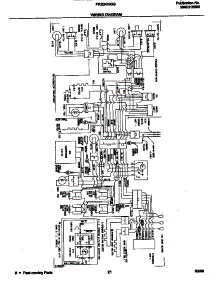 12 - Wiring Diagram parts for Frigidaire Refrigerator FRS24WSGD2 from AppliancePartsPros.com
