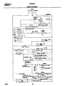 11 - Wiring Diagram parts for Frigidaire Refrigerator FRS24ZRHB1 from AppliancePartsPros.com