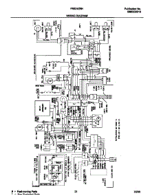 12 - Wiring Diagram parts for Frigidaire Refrigerator FRS24ZRHD3 from AppliancePartsPros.com