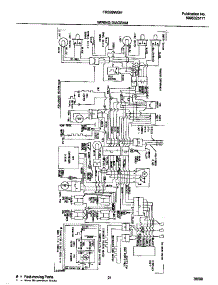12 - Wiring Diagram parts for Frigidaire Refrigerator FRS26WGHD2 from AppliancePartsPros.com