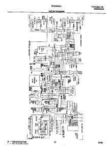 12 - Wiring Diagram parts for Frigidaire Refrigerator FRS26WGHD3 from AppliancePartsPros.com