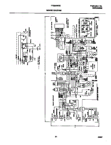 16 - Wiring Diagram parts for Frigidaire Refrigerator FRS26WRCD6 from AppliancePartsPros.com