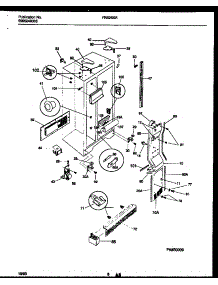 05 - Cabinet Parts parts for Frigidaire Refrigerator FRS26XRAB0 from AppliancePartsPros.com