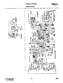 13 - Wiring Diagram parts for Frigidaire Refrigerator FRS26ZGEB1 from AppliancePartsPros.com
