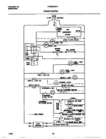 11 - Wiring Diagram parts for Frigidaire Refrigerator FRS26ZGEB2 from AppliancePartsPros.com