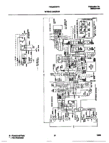 12 - Wiring Diagram parts for Frigidaire Refrigerator FRS26ZGED2 from AppliancePartsPros.com