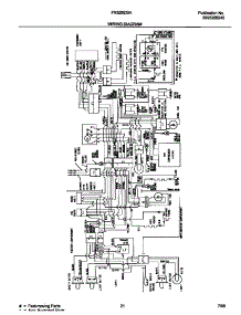 12 - Wiring Diagram parts for Frigidaire Refrigerator FRS26ZGHD1 from AppliancePartsPros.com