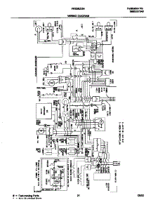 12 - Wiring Diagram parts for Frigidaire Refrigerator FRS26ZGHW3 from AppliancePartsPros.com