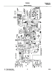 12 - Wiring Diagram parts for Frigidaire Refrigerator FRS26ZNHD1 from AppliancePartsPros.com