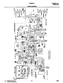 12 - Wiring Diagram parts for Frigidaire Refrigerator FRS26ZPHB1 from AppliancePartsPros.com