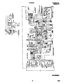 12 - Wiring Diagram parts for Frigidaire Refrigerator FRS26ZSEB4 from AppliancePartsPros.com
