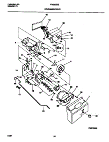 13 - Container / Drive parts for Frigidaire Refrigerator FRS26ZSEW3 from AppliancePartsPros.com